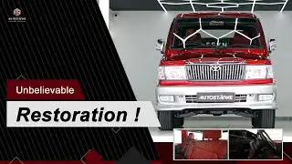 Невероятная полная реставрация Toyota Qualis | Autostarke
