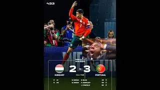 🚨Hungary vs Portugal results 🔥