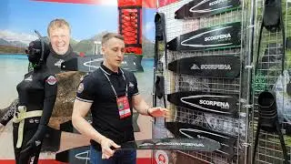 Лопасти SCORPENA (Apnea, Ecoline, Select): обзор с выставки MoscowDiveShow 2021
