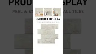 Peel and stick mosaic marble tiles#vividtiles#peelandsticktile#homedecor#peelandstick