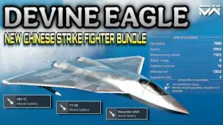 Modern Warships : DIVINE EAGLE Worth To buy? New Chinese Bundle Strike Fighter