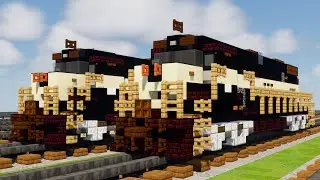 Minecraft Monon Alco C628 Train Tutorial