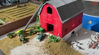Classic JOHN DEERE Farm Display at the 2025 Lafayette  Farm Toy Show