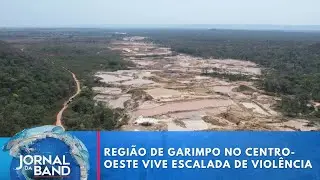 Região de garimpo no Centro-Oeste vive escalada de violência | Jornal da Band