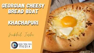 How to make khachapuri | Georgian Cheesy Bread Boat