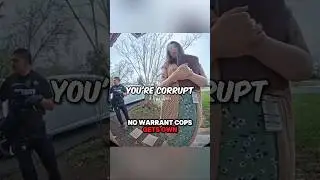 Warrantless Cops Gets Owned #shorts #police