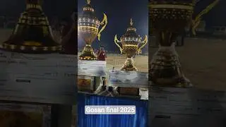 Gosan Night Cricket Final 2025 #cricketworld #cricketlove