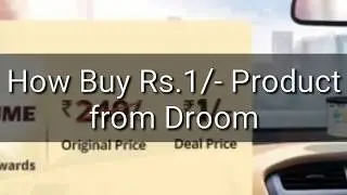 Droom Deals | Droom Helmet in Rs.1/- | Droom Car perfume in Rs.1/- | Droom