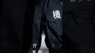Cyber Techwear Cargo Pants for Men | Techwear Trousers | Cyberpunk Style