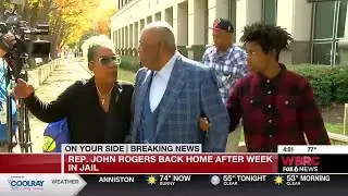Rep. John Rogers back home after week in jail