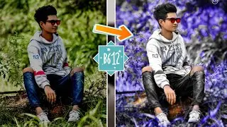 b612 me photo kaise edit kare | b612 se background kaise change kare | b612 editing