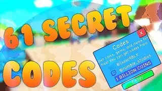 ALL 61 BUBBLEGUM SIMULATOR SECRET CODES (Roblox)