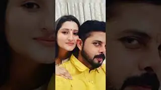 Sreesanth Beautiful wife status ❤️😘 #cricket #shorts #ytshorts