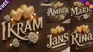 How To Create Light Strips Decorated Name Art Dp Ai Images | Bing image creator #meta #name #light