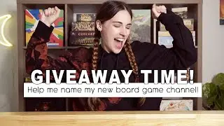 I'M STARTING A BOARD GAME CHANNEL! | Help me with the name!