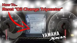 How To Reset Yamaha Xmax 