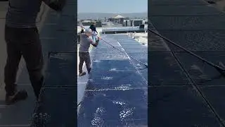Windex outdoor Solar Panel Cleaning