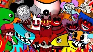Poppy Playtime: House of Horrors Complete Series | FNF x Learning with Pibby Animation