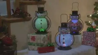 Pacific Accents Mosaic Holiday Lanterns