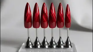 Polish Class 2. Cat Eye Gel Polish Application on ABS Press On Tips