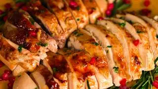 Рецепт: Индейка с хрустящей корочкой, приготовленная в мультиварке. Самая сочная индейка, которую...