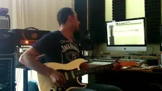 Demo AFJ Custom Guitars Classic Strat Vintage White  con Javi Arpa