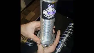 Viking Crusader Coilover Quick Setup  Shock Build S10 Overview Tutorial Shock Absorber Build