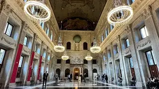 Inside of the Royal Palace Amsterdam!