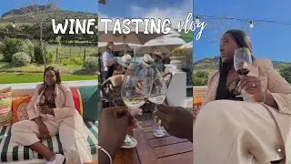 VLOG : Living in Cape Town 🇿🇦 || Wine Tasting || Wine Farm || Constantia Glen Wine Farm : Breakfast