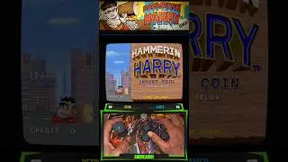 Hammerin' Harry #arcade#viral#shorts#1990#cabinato#coinop#salagiochi#shorts#platform#