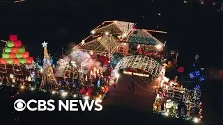 Massive holiday display helps raise money for charity