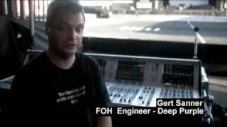 Soundcraft Vi6 on tour with Deep Purple
