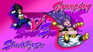 SSF2: SF CUT - Vegeta Vs Buu Showcase
