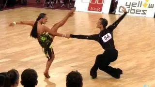 Damir Haluzan - Anna Mashchyts, Prague Open 2012, WDSF WO latin, final - rumba