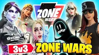 Sway, DC, Scrubz vs. Doniee, Cozz, Keeny | 3v3 Zone Wars Tournament
