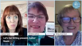 Let's Get Writing Presents Author Reads with Saltwater Knitting Series