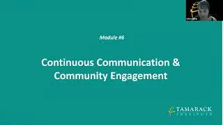 Continuous Communication & Community Engagement - Module #6 | National Council of Social Service