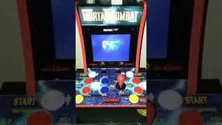 Mortal Kombat Arcade1Up Counter-Cade Start up and Game Menu Selection