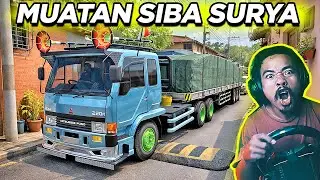 Auto Deg-deg&rsquo;an! Truk Panjang Gesekan Sama Bus di Jalan Sempit | ETS2