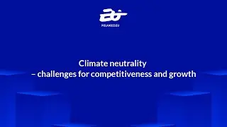 Climate neutrality &ndash; challenges for competitiveness and growth