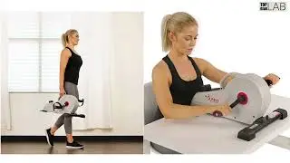 Sunny Health and Fitness Magnetic Under Desk Mini Bike Pedal Exerciser