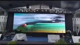 Outdoor Rental LED Video Wall Stage
