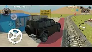 आज पहली बार डिफेंडर गाड़ी चलाई😱. Indian tractor 3D game video