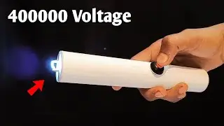 How To Make 400000⚡Volte Stun Gun | Tessar Gun Self Defence Weapon