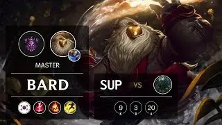 Bard Support vs Pyke - KR Master Patch 9.17
