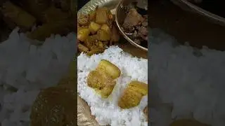 #kidssong  #nurseryrhymes #food #lunchmenu #mutton#pork#assamesefood #assamese lunch thali #shorts.