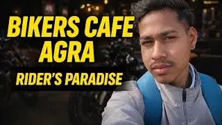 Bikers Cafe Agra 🏍️ | Bike Lovers Paradise | Food, Vibes & Riders