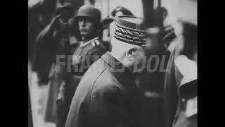 Adolf Hitler, Philippe P&eacute;tain, Meeting, Oct 24, 1940