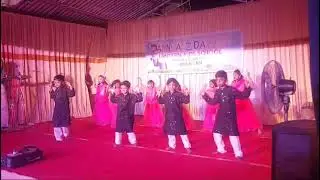U K G school annual day celebration 🎈 🎊 #dance #kidsdance #ukgdance #3yearsold #kidsvideo