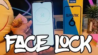 Tecno Spark 6 Go: How to Setup Face Unlock